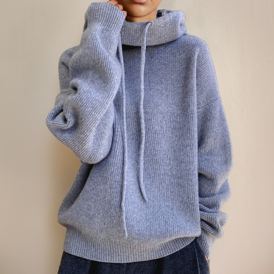 Anette | Women's Oversized Hoodie | Knitted