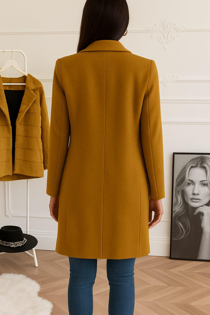 Elarija | Women's Hooded Toggle Button-Up Winter Outwear Coat
