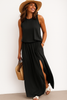 Eulalie | Women's Solid Boho Casual Maxi Dress
