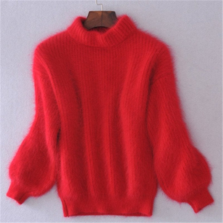 Mohair Turtleneck Sweater