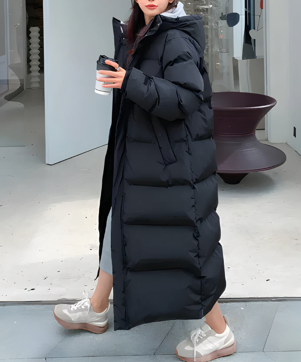 Harper | Women’s Waterproof Wind-Resistant Long Jacket | Lightweight Weather-Resistant