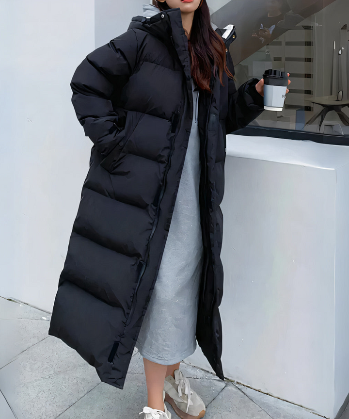 Harper | Women’s Waterproof Wind-Resistant Long Jacket | Lightweight Weather-Resistant