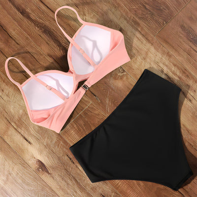 Dafney | Women's Wrap Swimsuit Set | High Waist