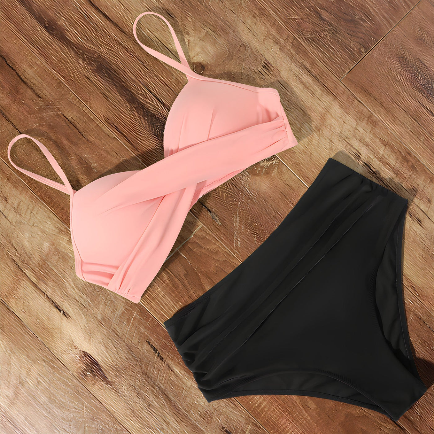 Dafney | Women's Wrap Swimsuit Set | High Waist
