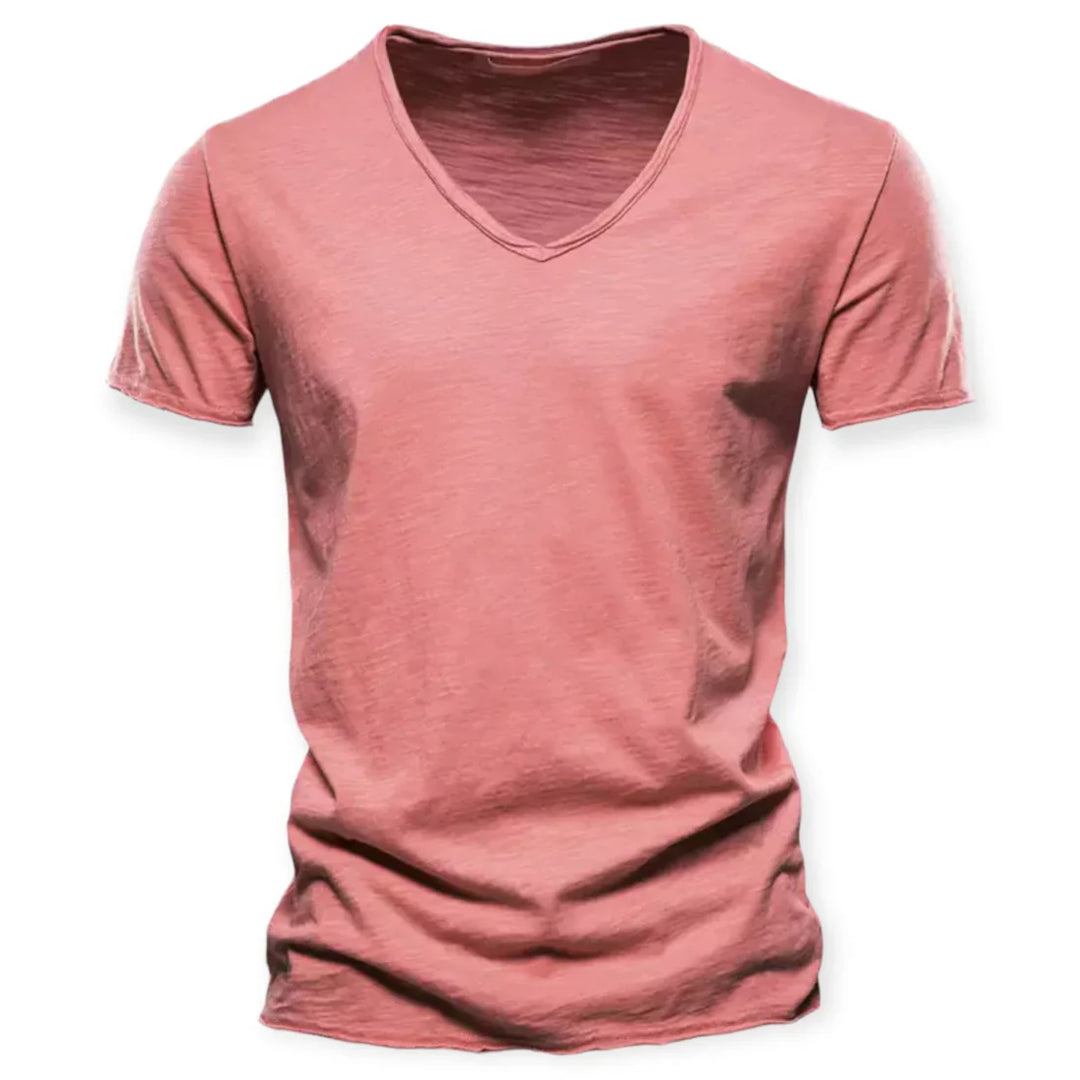 Casual Men’s V-neck Shirt – Comfortable and Versatile for Every Day