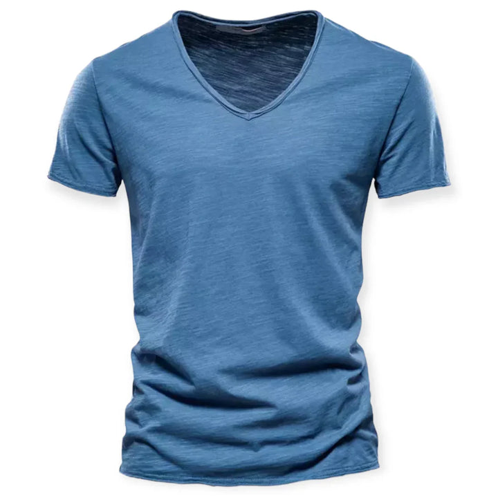 Casual Men’s V-neck Shirt – Comfortable and Versatile for Every Day