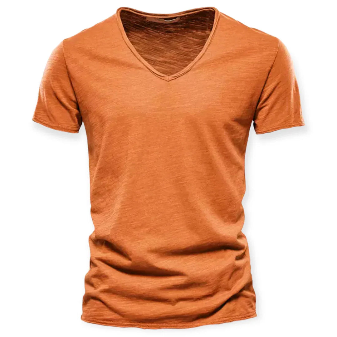 Casual Men’s V-neck Shirt – Comfortable and Versatile for Every Day
