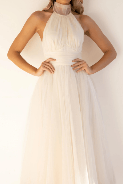 Joyce | Women's Elegant Halter Tulle Dress | Chic