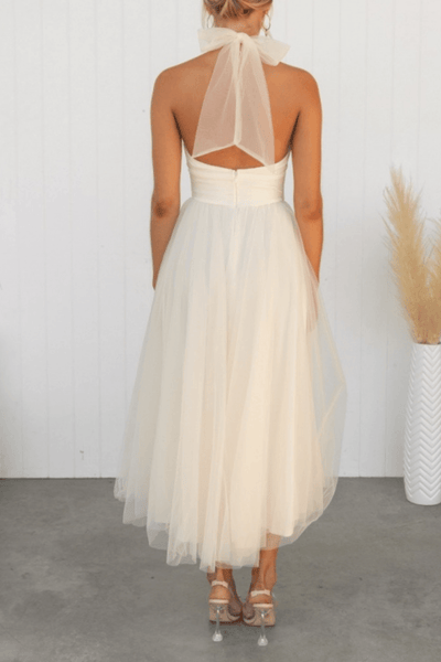 Joyce | Women's Elegant Halter Tulle Dress | Chic