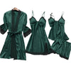 Kusette | Women's Silk Sleepwear Set | Robe