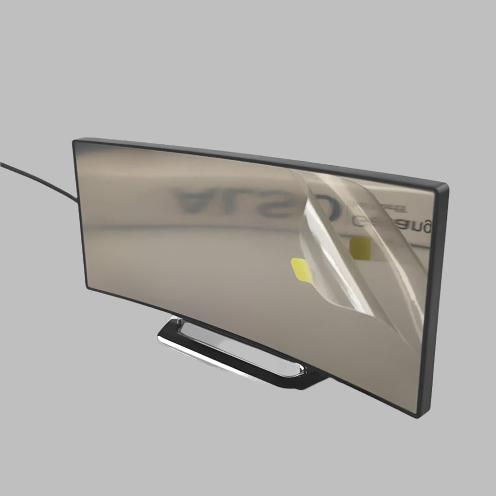 Curved LED Alarm Clock