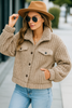 Lumira | Women’s Plush Buttoned Jacket | Relaxed Fit & Cold-Day Ease