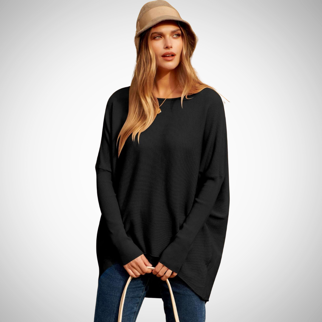 Maelis | Women’s Relaxed Fit Cozy Oversized Sweater | Chic