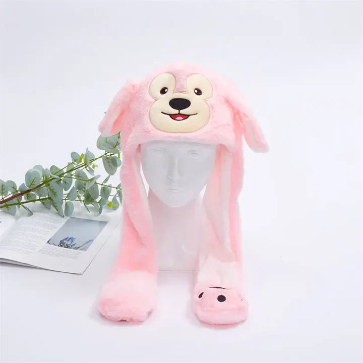 Bounce Bunny – Cute Hat with Moving Ears for Fun and Warmth