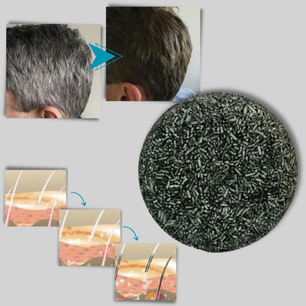 Natural Solid Shampoo Bar 69g – Brightening for White Hair