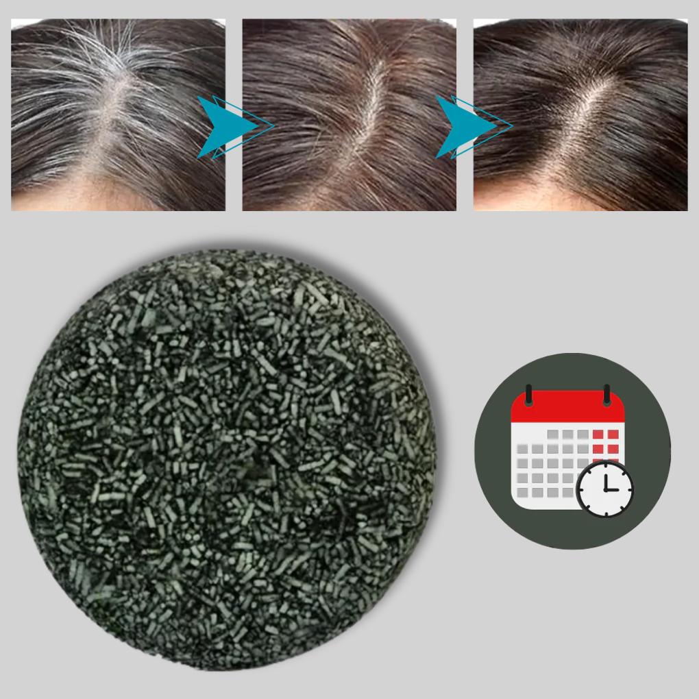 Natural Solid Shampoo Bar 69g – Brightening for White Hair