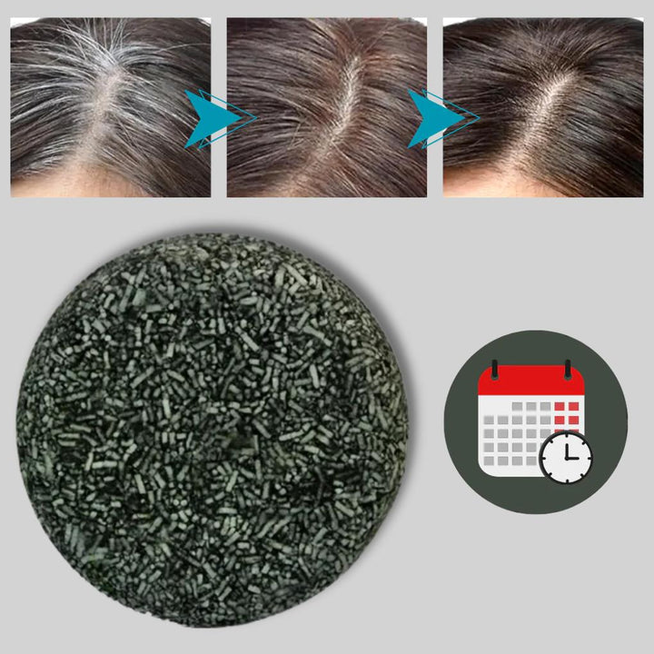 Natural Solid Shampoo Bar 69g – Brightening for White Hair