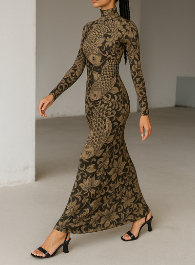 Nehemiah | Women’s Flowing & Timeless Silhouette Maxi Dress | Casual