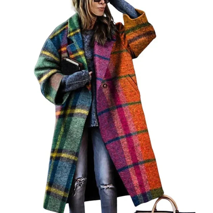 Zyara | Women's Sophisticated Design Long Coat