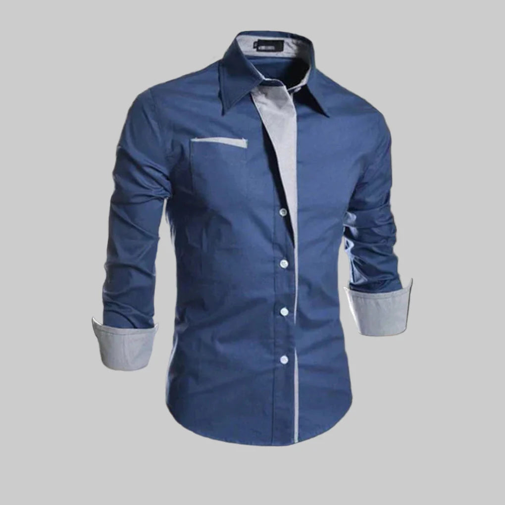 Men’s Long-Sleeve Dress Shirt