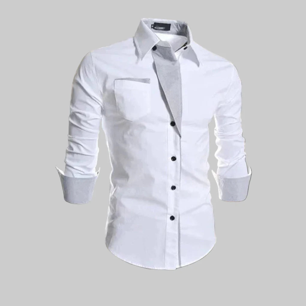 Men’s Long-Sleeve Dress Shirt