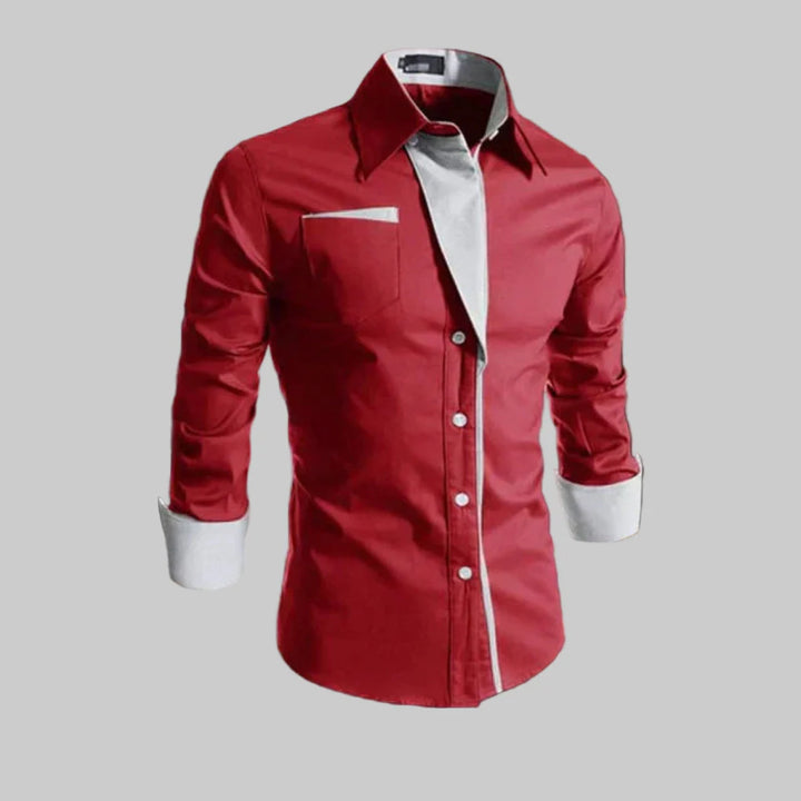 Men’s Long-Sleeve Dress Shirt