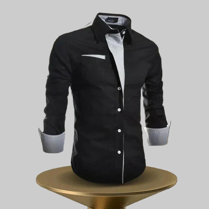 Men’s Long-Sleeve Dress Shirt