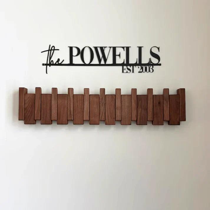 Wooden Piano Wall Shelf – Stylish & Functional Décor