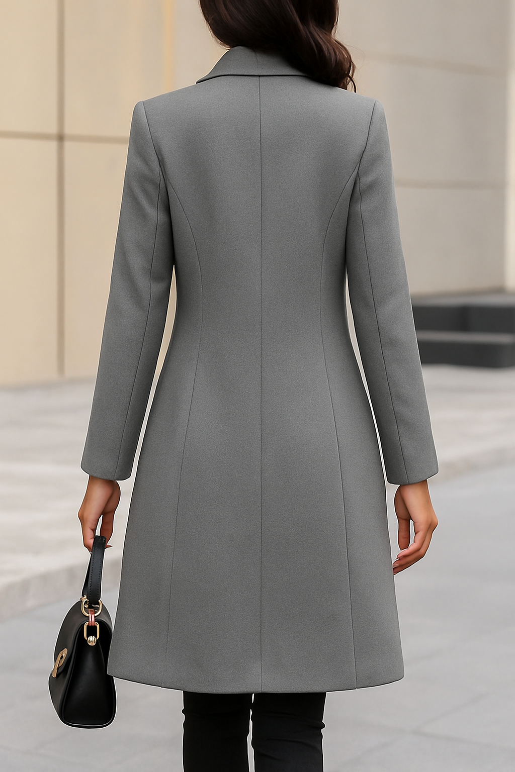 Rhonda | Women's 3 Buttons Coat | Long