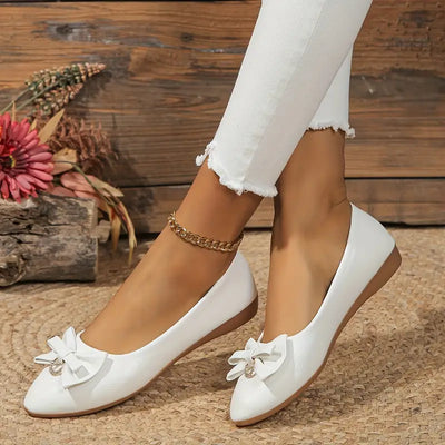 Risha | Women's Chic Bow Doll Shoes | Elegant