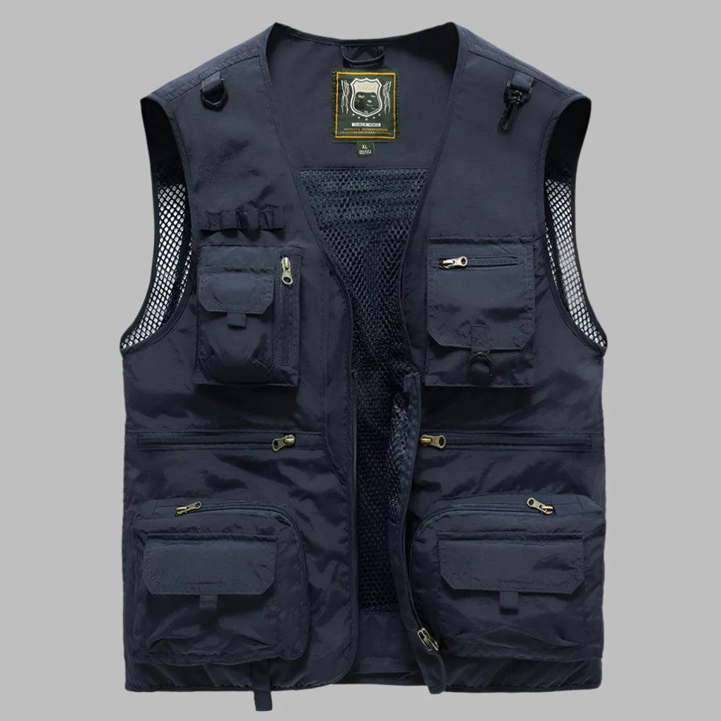 Multi‑Pocket Summer Vest