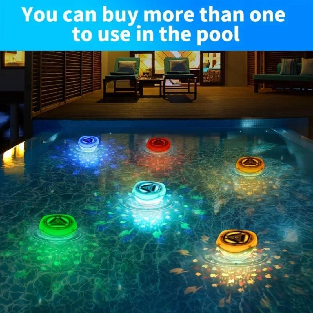 Pool Party Light – Aqua LED Lamp