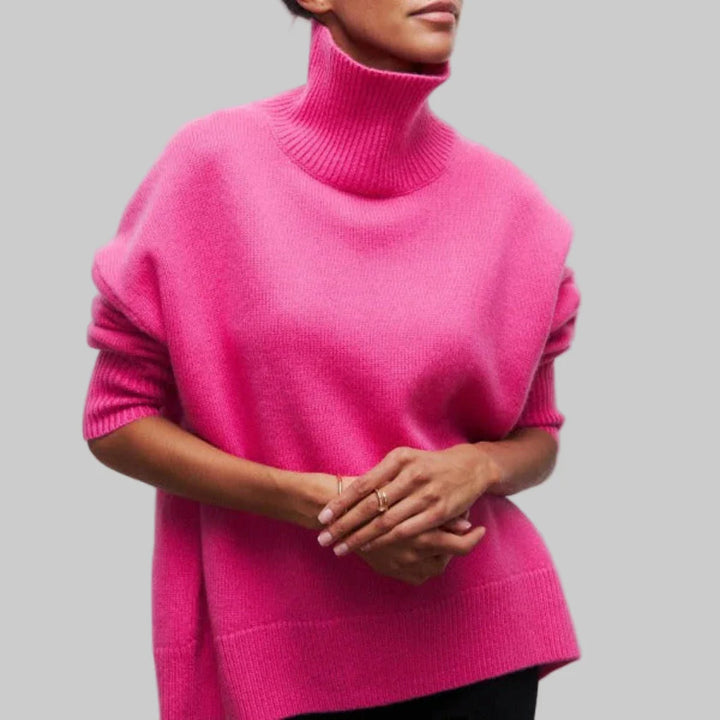 Women’s Turtleneck Sweater  – Winter-Ready Knit Layer