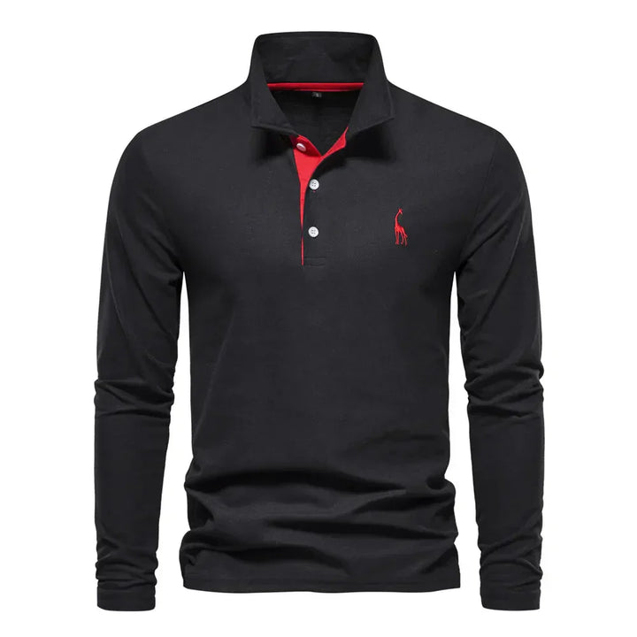 Long Sleeve Polo for men