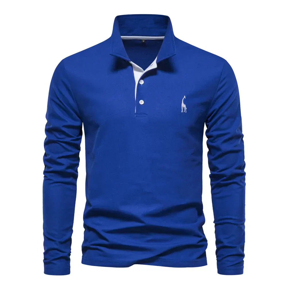 Long Sleeve Polo for men