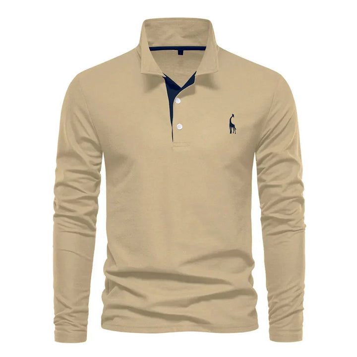 Long Sleeve Polo for men
