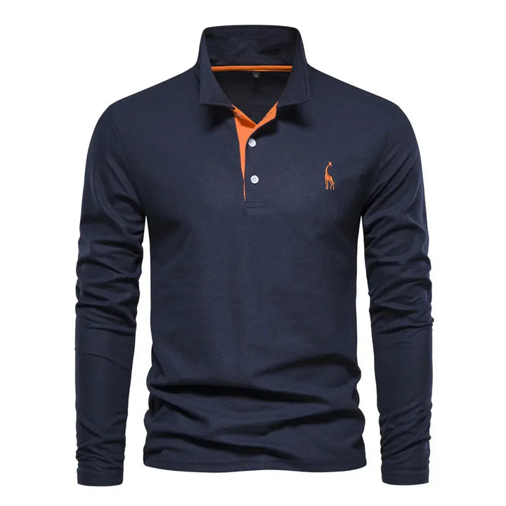 Long Sleeve Polo for men