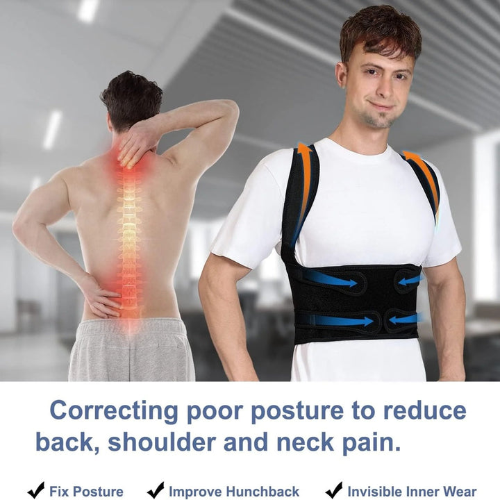 Adjustable Back Brace – Posture Correction Support