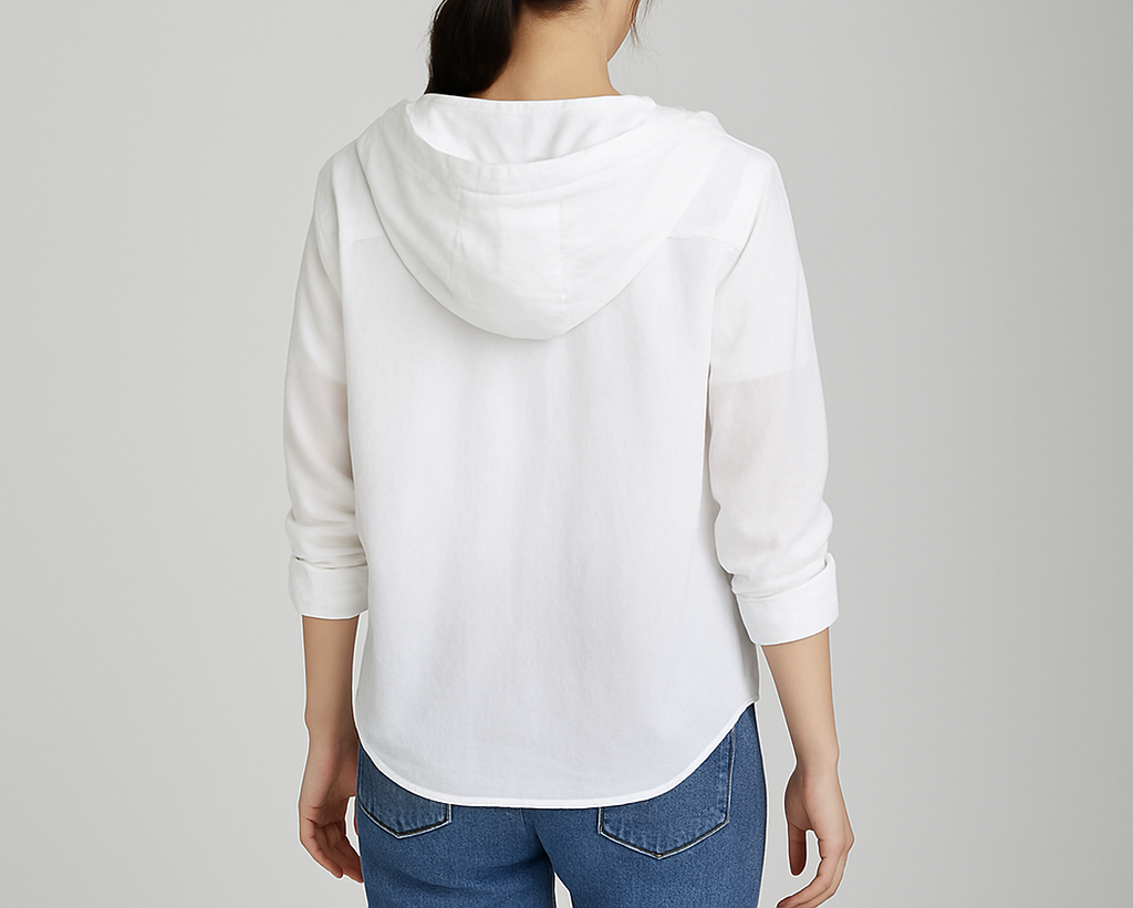 Vinette | Women's Trendy Jacket Shirt Hoodie | Stripes