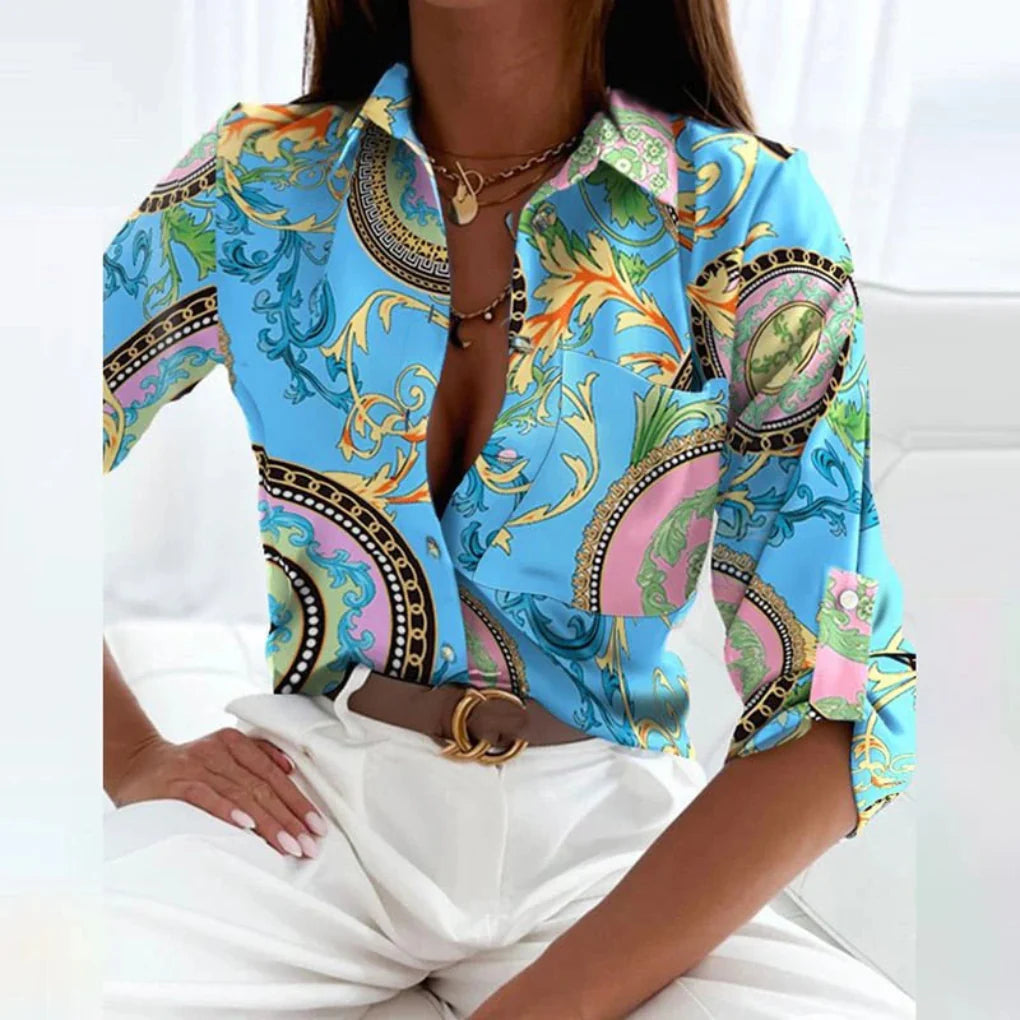 Women’s Tailored Point Collar Blouse