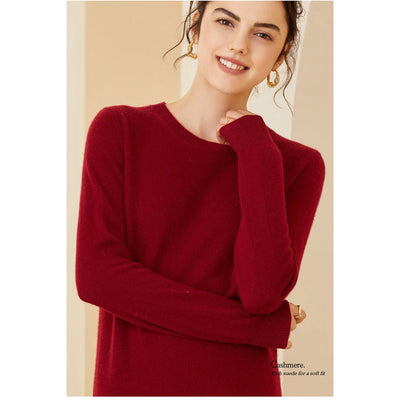 Valmere | Women’s Crew Neck Sweater | Long Sleeves & Everyday Fit
