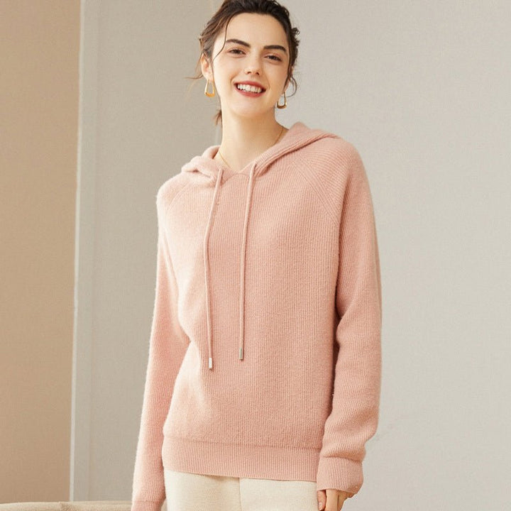 Zephira | Women’s Hoodie Top | Ribbed Cuffs & Relaxed Everyday Fit