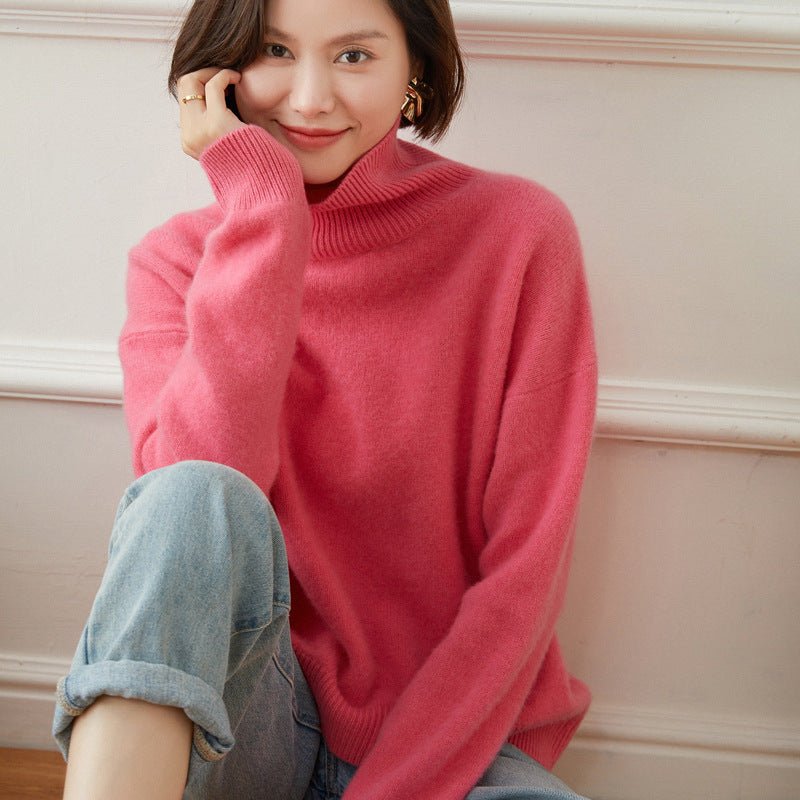 Islena | Women’s Cozy Turtleneck Sweater | Long Sleeve & Gentle Feel