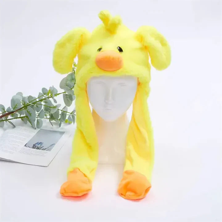 Bounce Bunny – Cute Hat with Moving Ears for Fun and Warmth